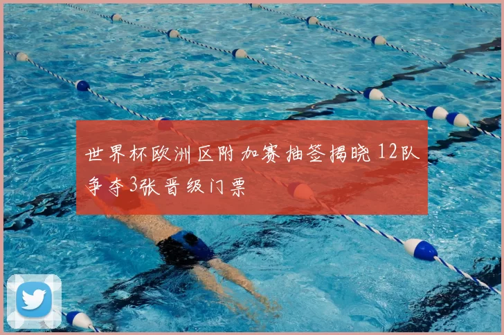 世界杯欧洲区附加赛抽签揭晓 12队争夺3张晋级门票